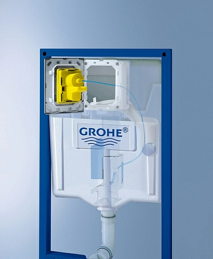 Система инсталляции для унитазов Grohe Rapid SL 38721001 3 в 1 с кнопкой смыва Система инсталляции для унитазов Grohe Rapid SL 38721001 3 в 1 с кнопкой смыва