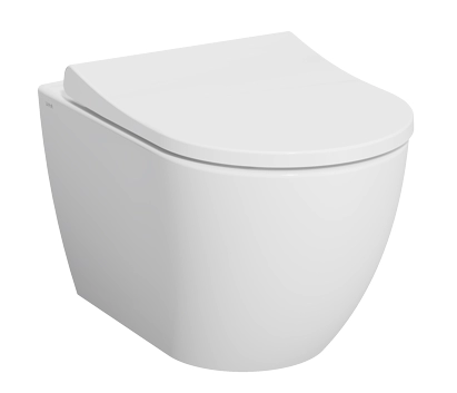 Унитаз подвесной Vitra Mia Round SmoothFlush безободковый 7510B003-0075, без сиденья Унитаз подвесной Vitra Mia Round SmoothFlush безободковый 7510B003-0075, без сиденья