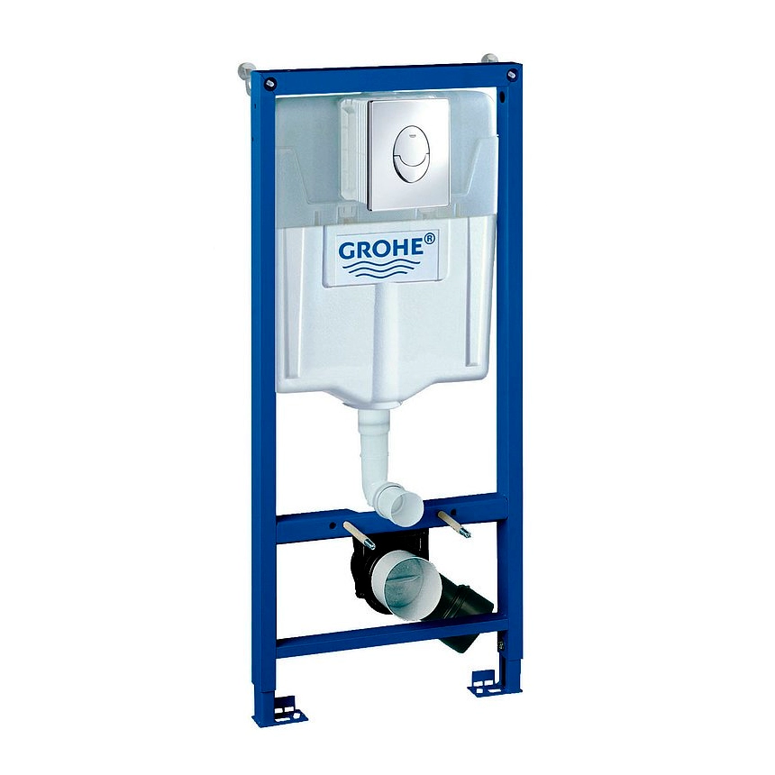 Система инсталляции для унитазов Grohe Rapid SL 38721001 3 в 1 с кнопкой смыва