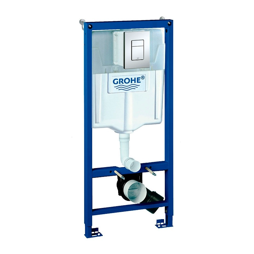 Система инсталляции для унитазов Grohe Rapid SL 38772001 3 в 1 с кнопкой смыва
