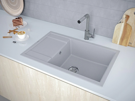 Кухонная мойка PAULMARK FLUGEN 60 PM317850-GRM