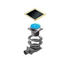 Точечный трап Pestan Confluo Standard Black Glass 4 Gold, 13000155 Точечный трап Pestan Confluo Standard Black Glass 4 Gold, 13000155