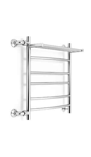 Полотенцесушитель ZorG Serena Plus с полочкой 500/600 L500 левый