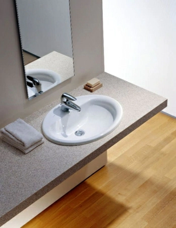 Раковина Laufen Pro 1395.1.000.104.1 встраиваемая