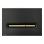 Клавиша смыва Alcaplast Linka M1878-7 черный, золотой