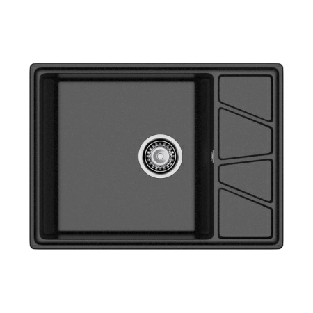 Мойка кухонная GRANFEST GF-V-680L (черный) Мойка кухонная GRANFEST GF-V-680L (черный)