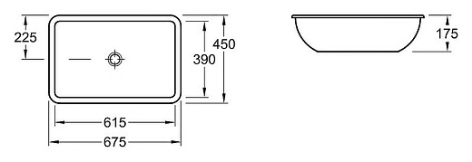 Раковина Villeroy &amp; Boch Loop &amp; friends 6163 20 01 alpin