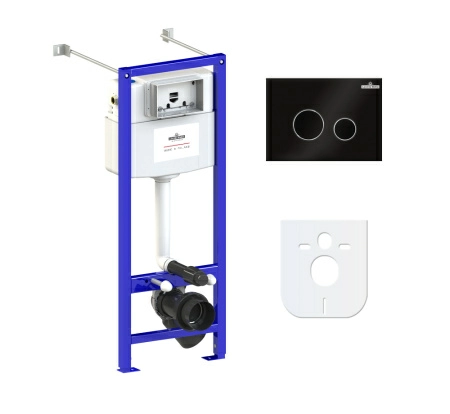 Система инсталляции для подвесного унитаза 4 в 1 Lavinia Boho Relfix 77020024