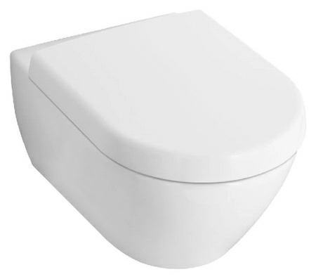 Унитаз подвесной Villeroy & Boch Subway 2.0 5606 1001 укороченный, alpin Унитаз подвесной Villeroy & Boch Subway 2.0 5606 1001 укороченный, alpin