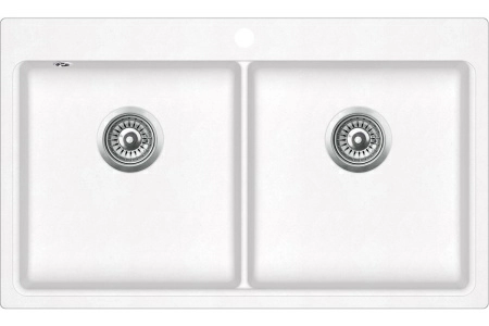 Кухонная мойка AquaSanita MAGNA SQM200 (альба)