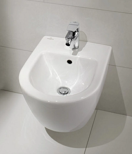 Биде подвесное Villeroy &amp; Boch Subway 7400 0001 alpin