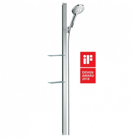 Душевой гарнитур Hansgrohe Raindance Select S 27646400, белый/хром Душевой гарнитур Hansgrohe Raindance Select S 27646400, белый/хром