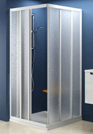 Душевая дверь Ravak Supernova ASRV3+ASRV3-80 белый+грейп Душевая дверь Ravak Supernova ASRV3+ASRV3-80 белый+грейп