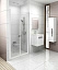 Душевая дверь в нишу Ravak CSDL2-90 Transparent, профиль белый