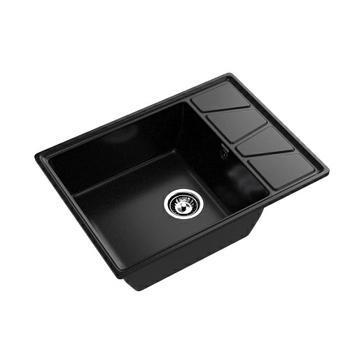 Мойка кухонная GRANFEST GF-V-680L (черный) Мойка кухонная GRANFEST GF-V-680L (черный)