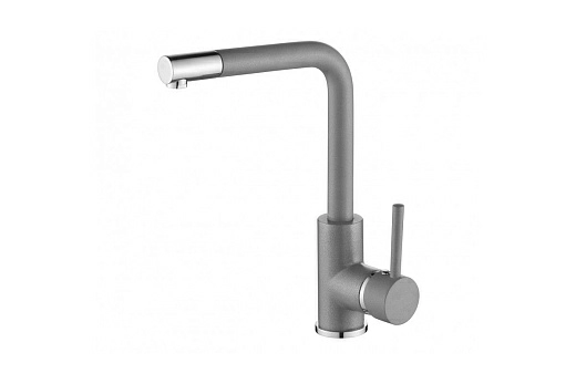 Смеситель для кухонной мойки Aquasanita Forte 5553 (серый)