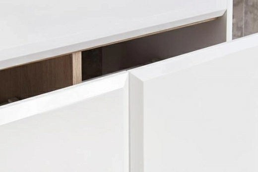 Тумба под раковину Roca Up 60 см ZRU9303010 подвесной, цвет белый глянцевый