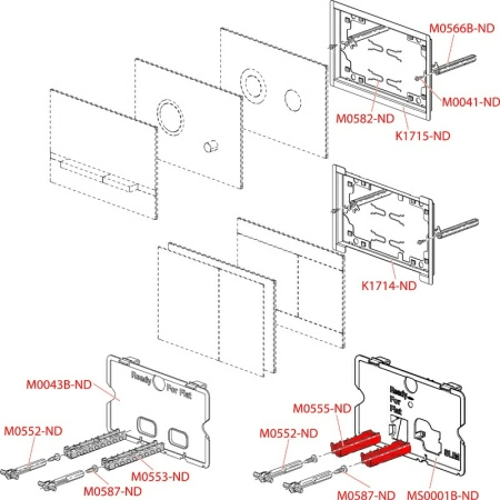 Клавиша смыва AlcaPlast Fun White Клавиша смыва AlcaPlast Fun White