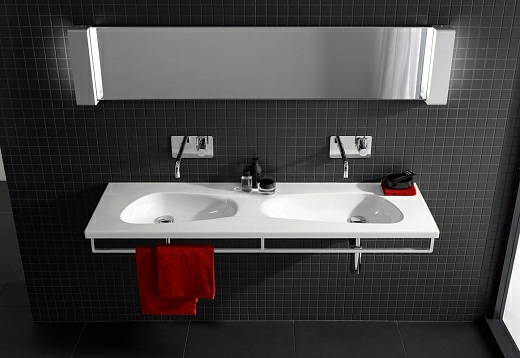 Умывальник двойной Laufen Palomba 814809 160x50