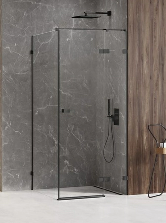 Душевой уголок New Trendy AVEXA BLACK (R) 100x80x200 (var 1) Душевой уголок New Trendy AVEXA BLACK (R) 100x80x200 (var 1)