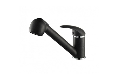 Смеситель для кухонной мойки Aquasanita Rondo 2581 (черный)
