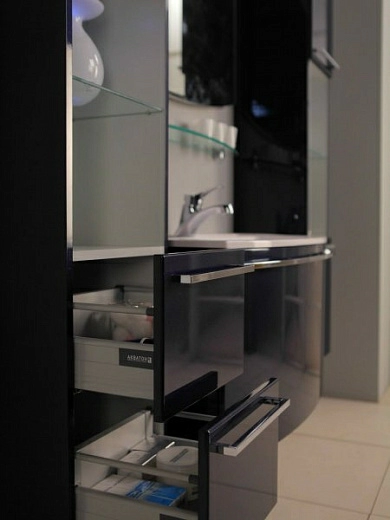 Тумба под раковиной Ария 80 Акватон Гранат