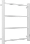 Полотенцесушитель электрический Стилье Формат 26, 600x500, правый, белый матовый