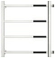 Полотенцесушитель водяной Стилье Версия-КБ 500х500 (4) П 20х20