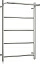 Полотенцесушитель электрический Стилье Формат-30, 800х500, с полкой, левое подключение
