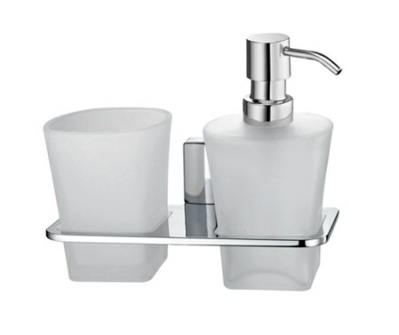 Держатель стакана и дозатора WasserKRAFT Leine 5089