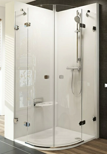 Душевой уголок Ravak Brilliant BSKK4-100 стекло chrom+Transparent