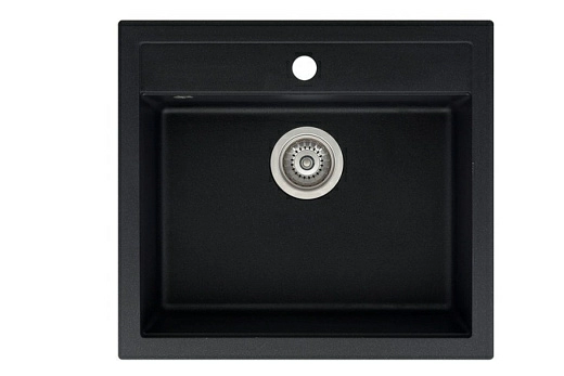 Кухонная мойка AquaSanita QUADRO SQQ100 (черный металлик)