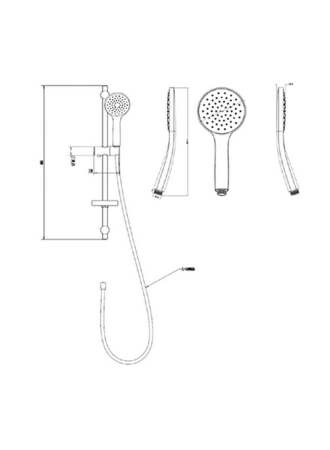 Душевой комплект Villeroy&Boch, TVS00000400061