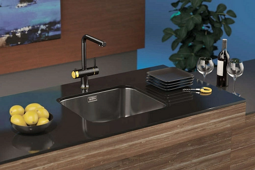 Кухонная мойка Omoikiri Omi 49-U-IN 4993066 нержавеющая сталь