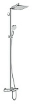 Душевая стойка Hansgrohe Crometta E 240 1jet Showerpipe 27298000 Душевая стойка Hansgrohe Crometta E 240 1jet Showerpipe 27298000