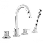 Смеситель Omnires Y Y1232CR для ванны, на 4 отверстия, хром Смеситель Omnires Y Y1232CR для ванны, на 4 отверстия, хром