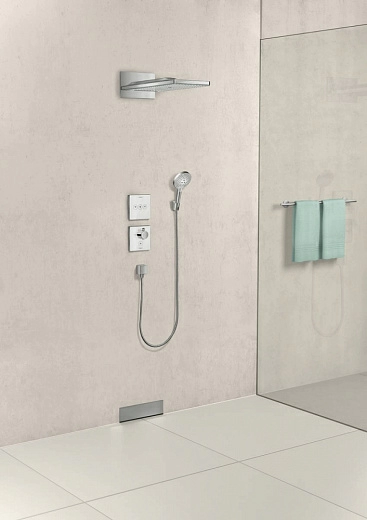 Шланговое подсоединение Hansgrohe Fixfit Square 26455140, бронза матовый