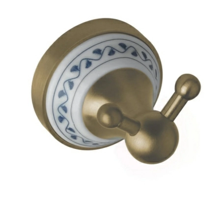 Крючок Bemeta Kera 144706037 двойной 6.6 x 7.4 x 6.6 см, бронза Крючок Bemeta Kera 144706037 двойной 6.6 x 7.4 x 6.6 см, бронза