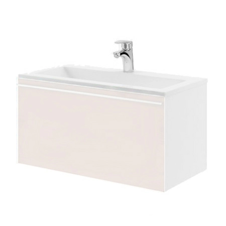 Тумба под умывальник Ravak SD 800 Ravak Clear 80x38x42, белый/белый