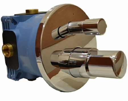Смеситель Ideal Standard Melange термостатический встраиваемый для душа, хром, A4721AA Смеситель Ideal Standard Melange термостатический встраиваемый для душа, хром, A4721AA
