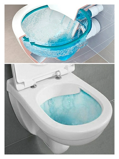 Унитаз подвесной Villeroy &amp; Boch Venticello 4611 R0 01 alpin