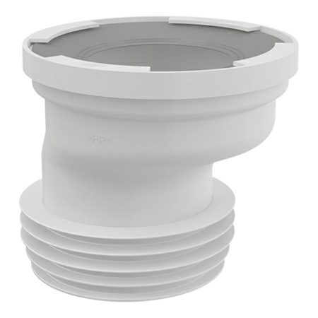 Патрубок для унитаза эксцентрический 20мм.