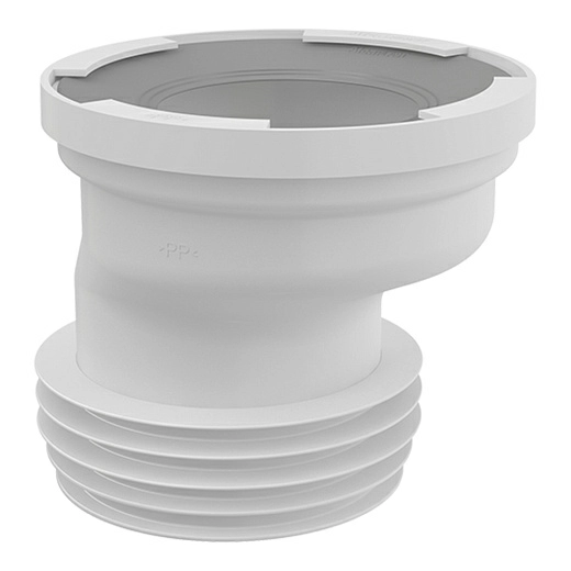 Патрубок для унитаза эксцентрический 20мм.