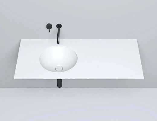 1802205M Раковина полувстраиваемая Salini MAREA 05 (S-Stone, матовый)