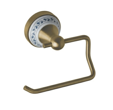 Держатель туалетной бумаги Bemeta Kera 144712027 13.6 x 9.3 x 10.2 см без крышки, бронза