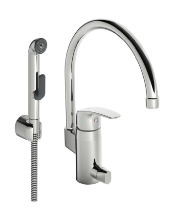 Смеситель для умывальника с клапаном Oras Safira, 1034