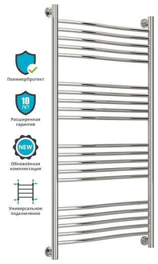 Полотенцесушитель водяной Сунержа Флюид+ 1200х600