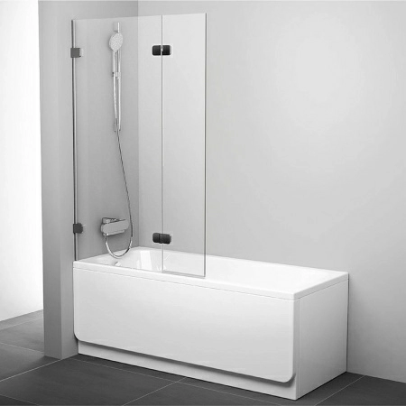 Шторка на ванну Ravak BVS2-100 L Transparent, фурнитура хром Шторка на ванну Ravak BVS2-100 L Transparent, фурнитура хром