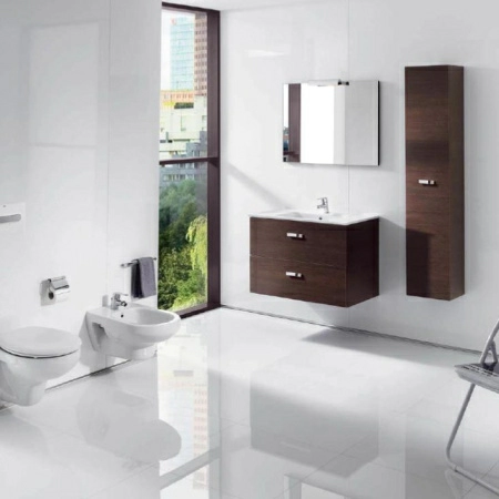 Тумба под раковину Roca Victoria Nord ZRU9000031, 78.5 x 45 x h56.5 см, цвет венге Тумба под раковину Roca Victoria Nord ZRU9000031, 78.5 x 45 x h56.5 см, цвет венге