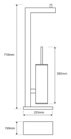 Стойка Bemeta Beta 132836012